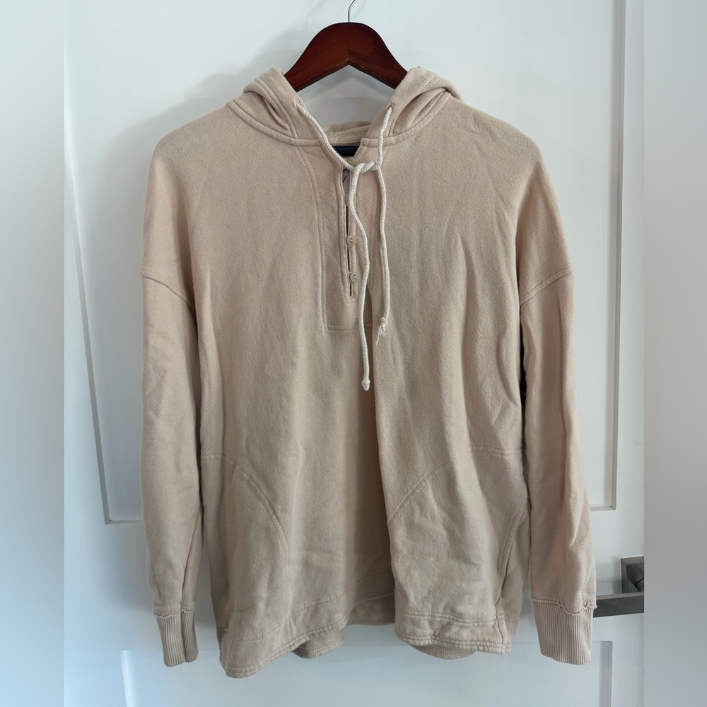 Aerie Beige Beach Hoodie